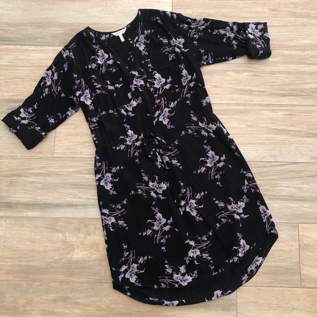 Rebecca Taylor 100% Silk Shirtdress - Size 4